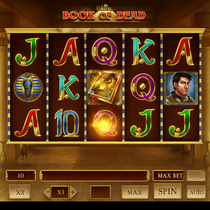 Unibet - Book of Dead Slot Game - Ancient Egypt Theme