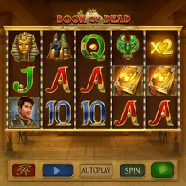 Unibet - Book of Dead Slot Game - Adventure Pokie