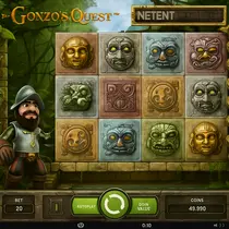 Unibet - Gonzo's Quest Slot Game - NetEnt Pokie